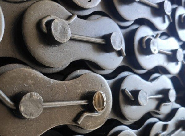 Ланцюг приводний роликовий дворядний підвищеної міцності та точності (шплінтований) 2НП-44.45-418 (ГОСТ 21834-87), 140-2 (ANSI B29.1M)Відрізок - 5м.